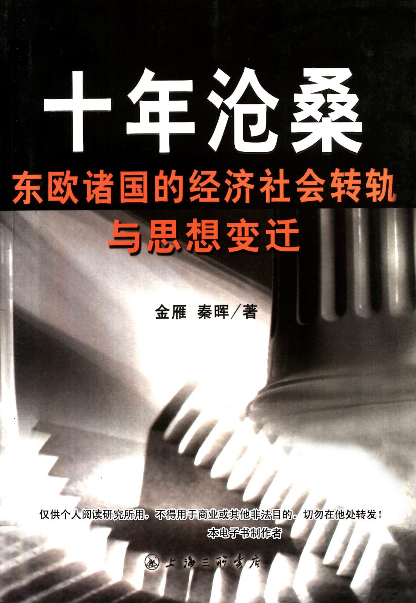 《十年沧桑》封面